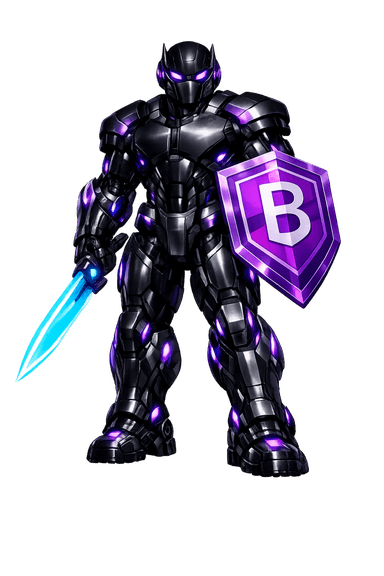 Bit Iron warrior ready to defend your privacy